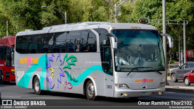 Autotur 7853 na cidade de Cuauhtémoc, Ciudad de México, México, por Omar Ramírez Thor2102. Número da foto: #13092172.