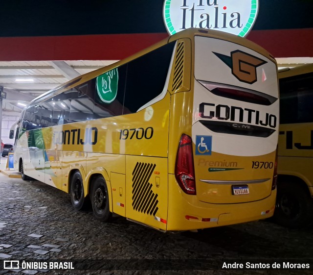 Empresa Gontijo de Transportes 19700 na cidade de Estiva, Minas Gerais, Brasil, por Andre Santos de Moraes. Número da foto: #13093031.
