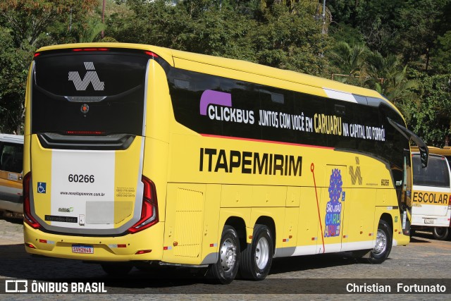 Viação Nova Itapemirim 60266 na cidade de Leopoldina, Minas Gerais, Brasil, por Christian  Fortunato. Número da foto: #13090853.