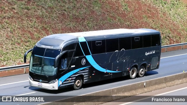 Águia do Sul Turismo 8036 na cidade de Cândido Mota, São Paulo, Brasil, por Francisco Ivano. Número da foto: #13092242.