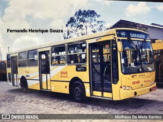 Viação Serena 18145 na cidade de Serra, Espírito Santo, Brasil, por Matheus Da Mata Santos. Número da foto: #13014035.