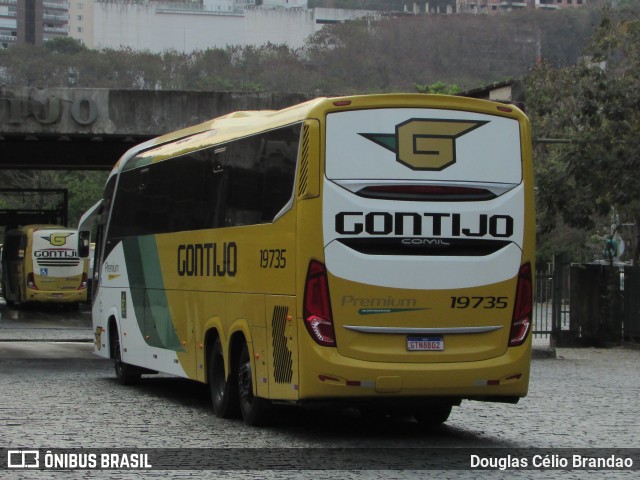 Empresa Gontijo de Transportes 19735 na cidade de Belo Horizonte, Minas Gerais, Brasil, por Douglas Célio Brandao. Número da foto: #13016159.