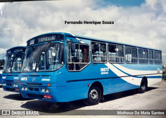 Viação Serrana 16073 na cidade de Serra, Espírito Santo, Brasil, por Matheus Da Mata Santos. Número da foto: #13014052.