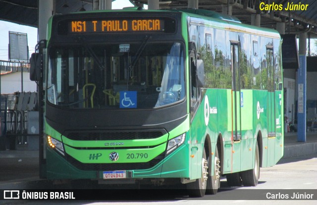 HP Transportes Coletivos 20.790 na cidade de Aparecida de Goiânia, Goiás, Brasil, por Carlos Júnior. Número da foto: #13014732.
