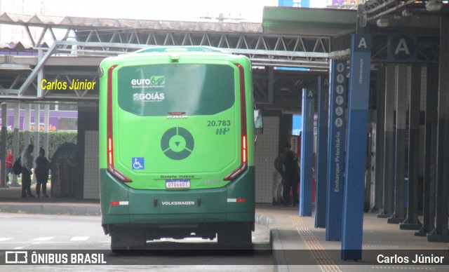 HP Transportes Coletivos 20.783 na cidade de Aparecida de Goiânia, Goiás, Brasil, por Carlos Júnior. Número da foto: #13014181.