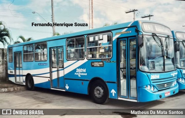 Floramar Auto Homnibus 26014 na cidade de Serra, Espírito Santo, Brasil, por Matheus Da Mata Santos. Número da foto: #13013989.