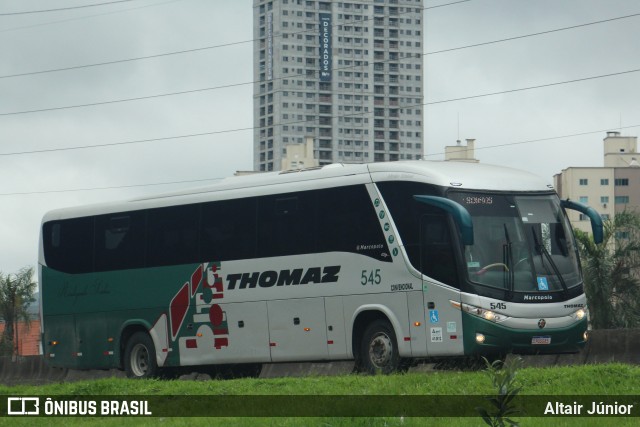 Transportes Thomaz 545 na cidade de Balneário Camboriú, Santa Catarina, Brasil, por Altair Júnior. Número da foto: #13014295.