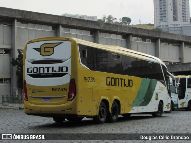 Empresa Gontijo de Transportes 19735 na cidade de Belo Horizonte, Minas Gerais, Brasil, por Douglas Célio Brandao. Número da foto: #13016157.