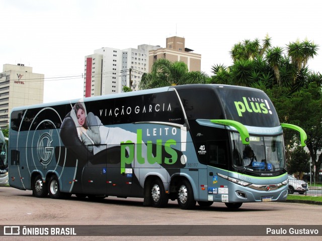 Viação Garcia 88197 na cidade de Curitiba, Paraná, Brasil, por Paulo Gustavo. Número da foto: #13014630.