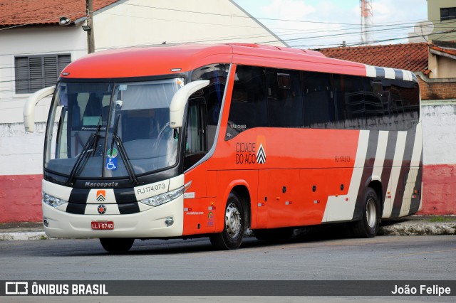 Viação Cidade do Aço RJ 174.073 na cidade de Cruzeiro, São Paulo, Brasil, por João Felipe. Número da foto: #13016206.