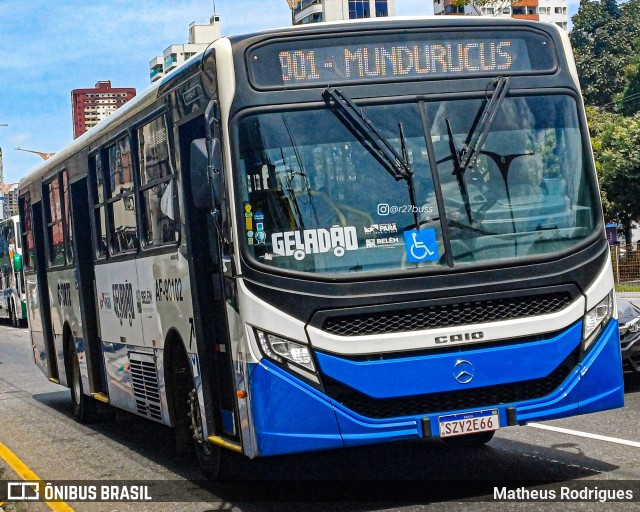 Viação Forte AF-90102 na cidade de Belém, Pará, Brasil, por Matheus Rodrigues. Número da foto: #13015945.