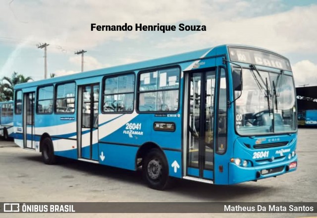 Floramar Auto Homnibus 26041 na cidade de Serra, Espírito Santo, Brasil, por Matheus Da Mata Santos. Número da foto: #13014025.