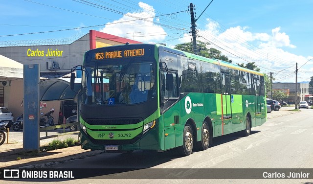 HP Transportes Coletivos 20.792 na cidade de Goiânia, Goiás, Brasil, por Carlos Júnior. Número da foto: #13014718.