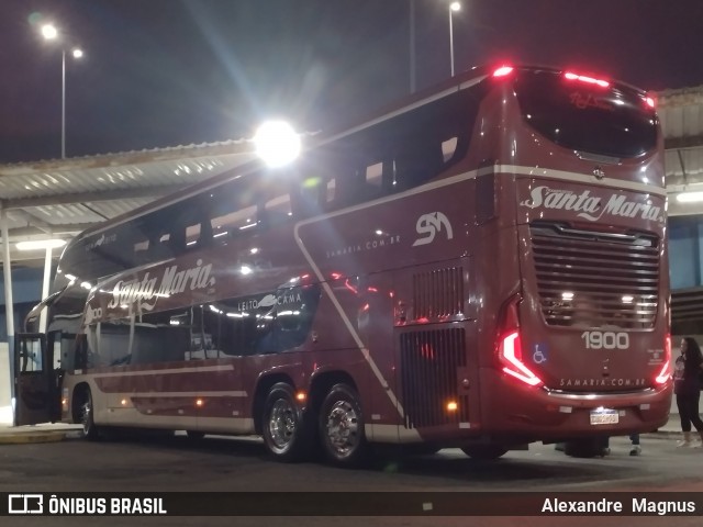 Santa Maria Fretamento e Turismo > Transportes Santa Maria(SP) 1900 na cidade de Rio de Janeiro, Rio de Janeiro, Brasil, por Alexandre  Magnus. Número da foto: #13013982.