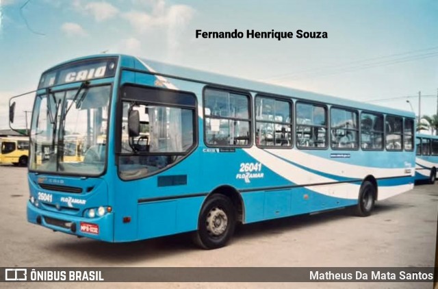 Floramar Auto Homnibus 26041 na cidade de Serra, Espírito Santo, Brasil, por Matheus Da Mata Santos. Número da foto: #13014021.