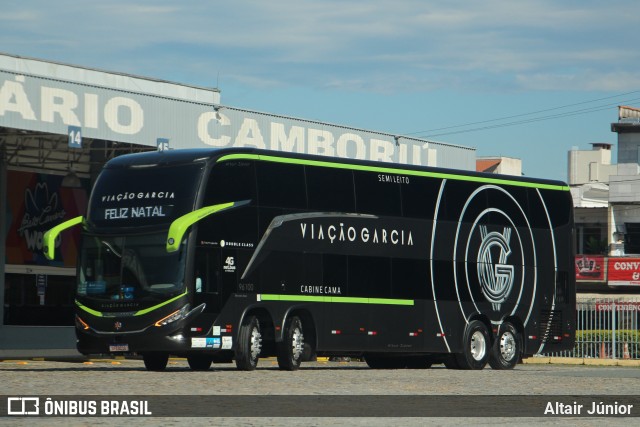 Viação Garcia 96100 na cidade de Balneário Camboriú, Santa Catarina, Brasil, por Altair Júnior. Número da foto: #13014301.