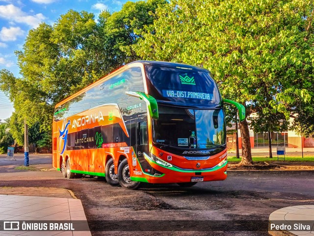 Empresa de Transportes Andorinha 7262 na cidade de Euclides da Cunha Paulista, São Paulo, Brasil, por Pedro Silva. Número da foto: #13016196.