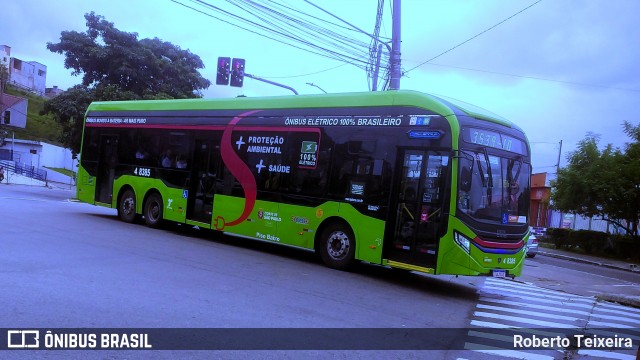 Express Transportes Urbanos Ltda 4 8385 na cidade de São Paulo, São Paulo, Brasil, por Roberto Teixeira. Número da foto: #13015575.