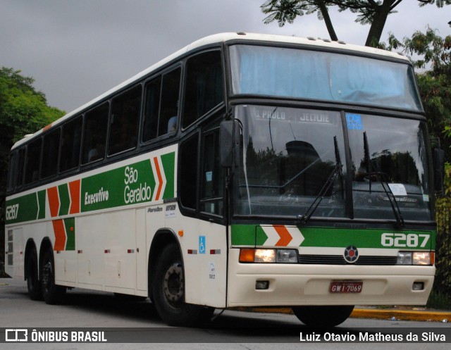 Cia. São Geraldo de Viação 6287 na cidade de São Paulo, São Paulo, Brasil, por Luiz Otavio Matheus da Silva. Número da foto: #13014722.