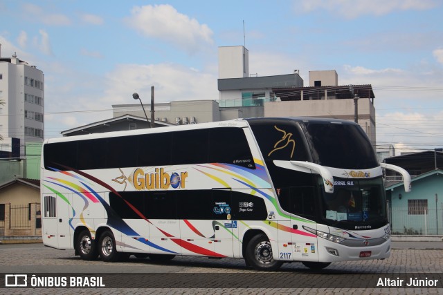 Guibor Turismo 2117 na cidade de Balneário Camboriú, Santa Catarina, Brasil, por Altair Júnior. Número da foto: #13014328.