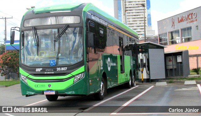 HP Transportes Coletivos 20.807 na cidade de Aparecida de Goiânia, Goiás, Brasil, por Carlos Júnior. Número da foto: #13014753.