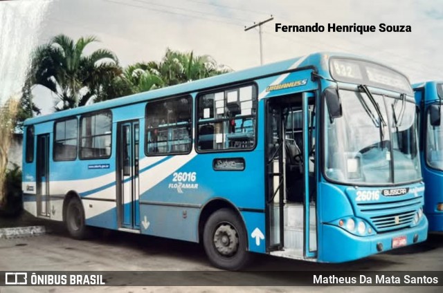 Floramar Auto Homnibus 26016 na cidade de Serra, Espírito Santo, Brasil, por Matheus Da Mata Santos. Número da foto: #13013987.