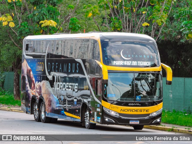 Expresso Nordeste 60170 na cidade de São Paulo, São Paulo, Brasil, por Luciano Ferreira da Silva. Número da foto: #13015823.