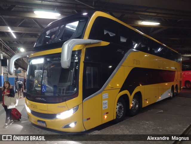 Brisa Ônibus 17201 na cidade de Rio de Janeiro, Rio de Janeiro, Brasil, por Alexandre  Magnus. Número da foto: #13013983.