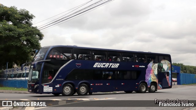 Eucatur - Empresa União Cascavel de Transportes e Turismo 5520 na cidade de São Paulo, São Paulo, Brasil, por Francisco Ivano. Número da foto: #13016284.