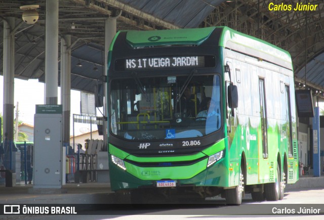 HP Transportes Coletivos 20.806 na cidade de Aparecida de Goiânia, Goiás, Brasil, por Carlos Júnior. Número da foto: #13014196.