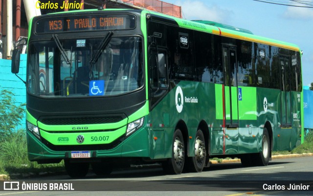 Rápido Araguaia 50.007 na cidade de Goiânia, Goiás, Brasil, por Carlos Júnior. Número da foto: #13014686.