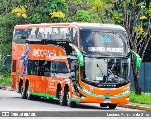 Empresa de Transportes Andorinha 7162 na cidade de São Paulo, São Paulo, Brasil, por Luciano Ferreira da Silva. Número da foto: #13015804.
