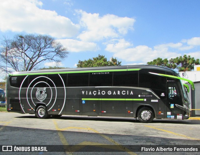 Viação Garcia 92151 na cidade de Sorocaba, São Paulo, Brasil, por Flavio Alberto Fernandes. Número da foto: #13015124.
