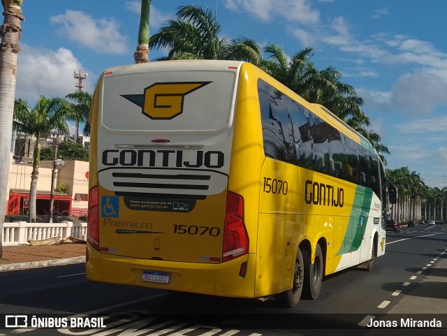 Empresa Gontijo de Transportes 15070 na cidade de Ribeirão Preto, São Paulo, Brasil, por Jonas Miranda. Número da foto: #13013862.