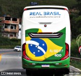 Real Brasil Turismo 400 na cidade de Santos Dumont, Minas Gerais, Brasil, por Isaias Ralen. Número da foto: #13015321.