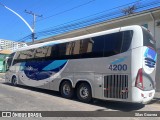 GGuida - Graça e Guida Transportes e Turismo 4200 na cidade de Caldas Novas, Goiás, Brasil, por Silas Gouvea. Número da foto: #13014209.