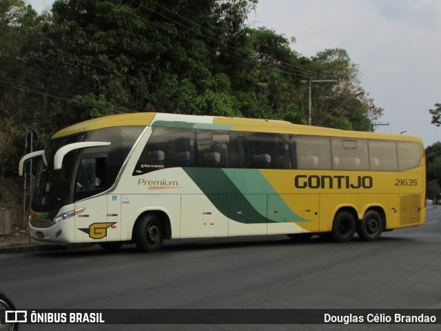 Empresa Gontijo de Transportes 21635 na cidade de Belo Horizonte, Minas Gerais, Brasil, por Douglas Célio Brandao. Número da foto: #13018852.