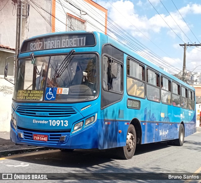 Auto Omnibus Floramar 10913 na cidade de Belo Horizonte, Minas Gerais, Brasil, por Bruno Santos. Número da foto: #13016987.