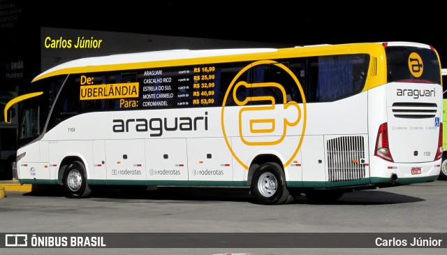 Expresso Araguari 1103 na cidade de Goiânia, Goiás, Brasil, por Carlos Júnior. Número da foto: #13016890.