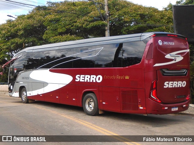 Viação Serro 36723 na cidade de Três Corações, Minas Gerais, Brasil, por Fábio Mateus Tibúrcio. Número da foto: #13017471.