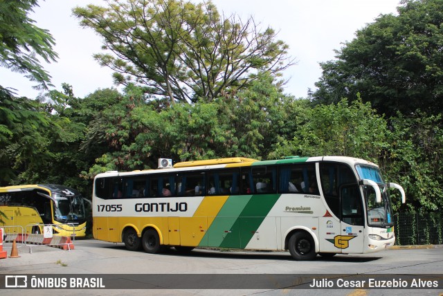 Empresa Gontijo de Transportes 17055 na cidade de São Paulo, São Paulo, Brasil, por Julio Cesar Euzebio Alves. Número da foto: #13018666.