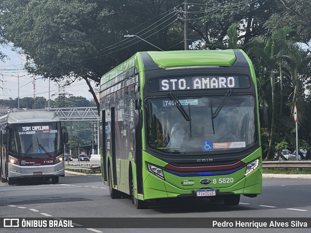 Auto Viação Transcap >> Auto Bless Transportes 8 5820 na cidade de São Paulo, São Paulo, Brasil, por Pedro Henrique Alves Silva. Número da foto: #13017830.