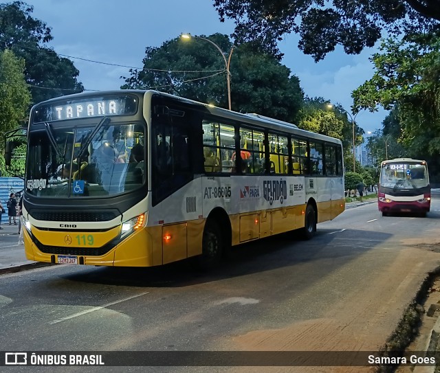 Empresa de Transportes Nova Marambaia AT-86605 na cidade de Belém, Pará, Brasil, por Samara Goes. Número da foto: #13017735.