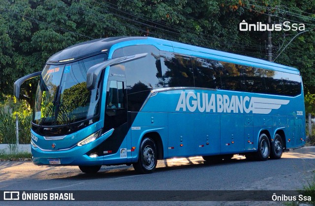 Viação Águia Branca 33130 na cidade de Salvador, Bahia, Brasil, por Ônibus Ssa. Número da foto: #13016736.