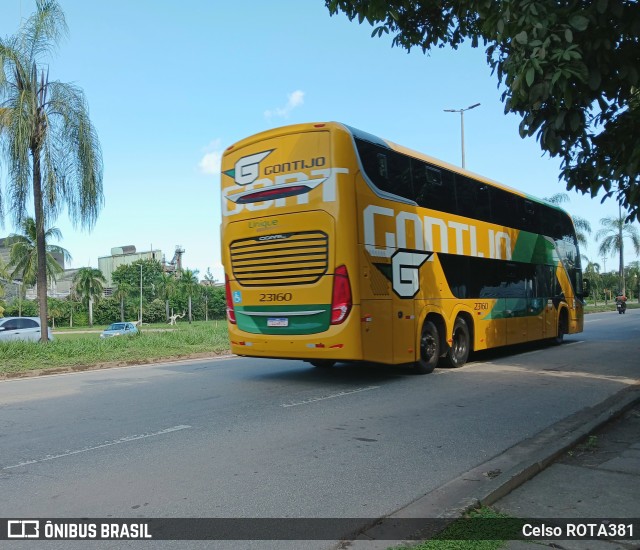 Empresa Gontijo de Transportes 23160 na cidade de Ipatinga, Minas Gerais, Brasil, por Celso ROTA381. Número da foto: #13017787.