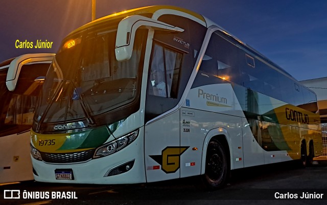 Empresa Gontijo de Transportes 19735 na cidade de Goiânia, Goiás, Brasil, por Carlos Júnior. Número da foto: #13016831.