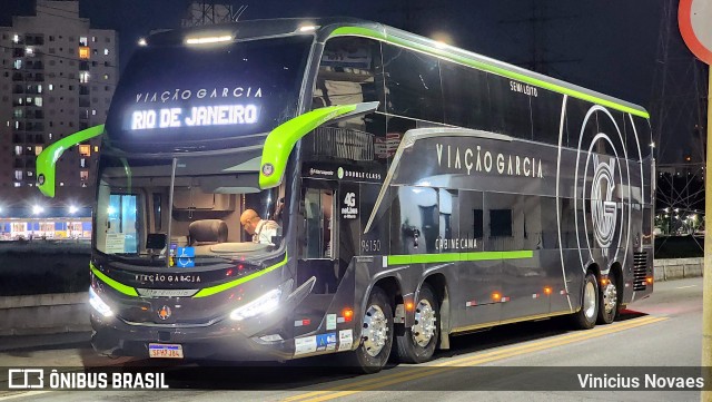 Viação Garcia 96150 na cidade de São José dos Campos, São Paulo, Brasil, por Vinicius Novaes. Número da foto: #13016490.