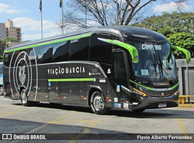 Viação Garcia 92151 na cidade de Sorocaba, São Paulo, Brasil, por Flavio Alberto Fernandes. Número da foto: #13017328.