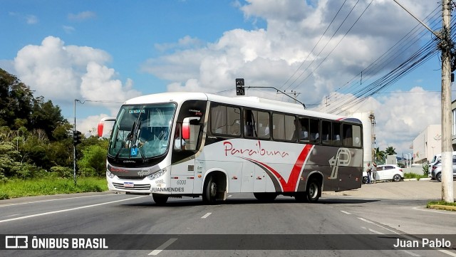 Paraibuna Transportes 6000 na cidade de Juiz de Fora, Minas Gerais, Brasil, por Juan Pablo. Número da foto: #13017549.