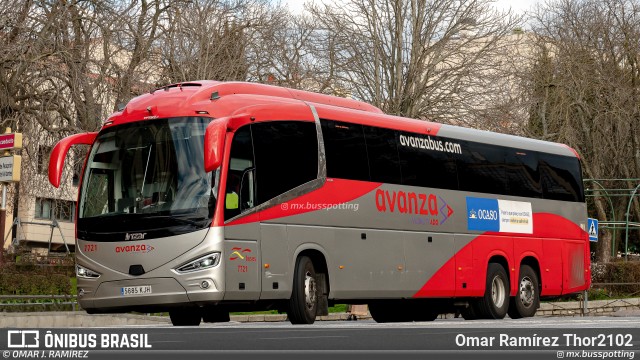 Avanza Bus 7721 na cidade de Segovia, Segovia, Castilla y León, Espanha, por Omar Ramírez Thor2102. Número da foto: #13017811.